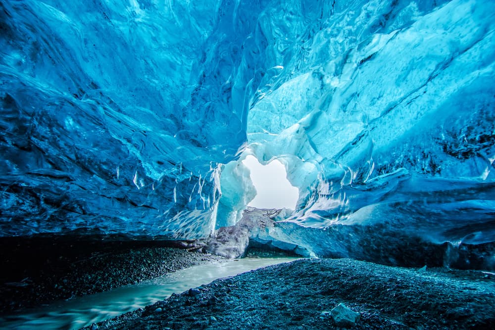 Private South Coast, Glacier Lagoon & Crystal Blue Ice cave tour