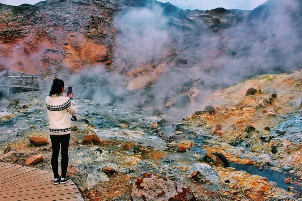 Private Hot spring Diving Day Tour – tour photo 2