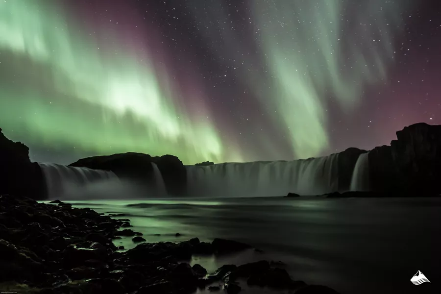Northern lights over Iceland