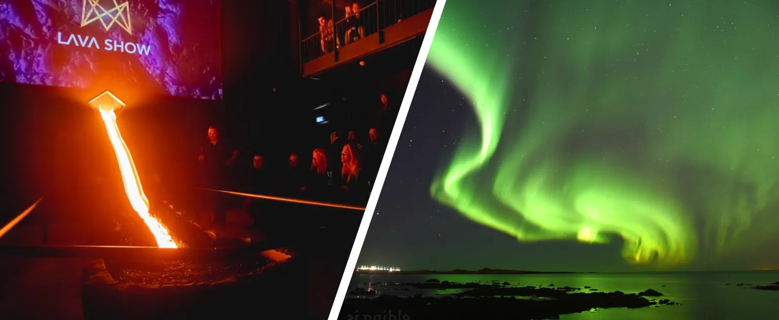 Lava Show & Northern Lights Cruise – Iceland tour