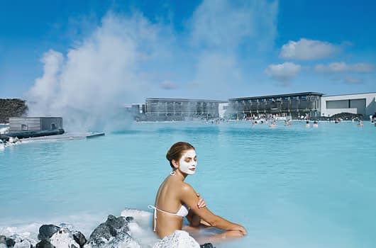 Blue Lagoon geothermal spa, Iceland
