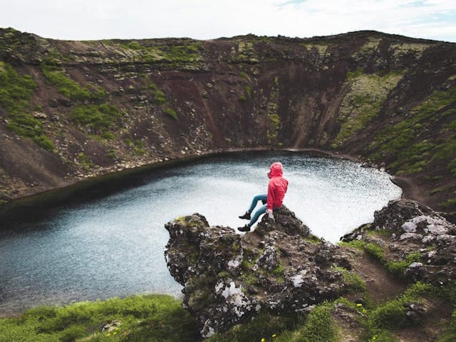 Kerið volcano crater, Iceland